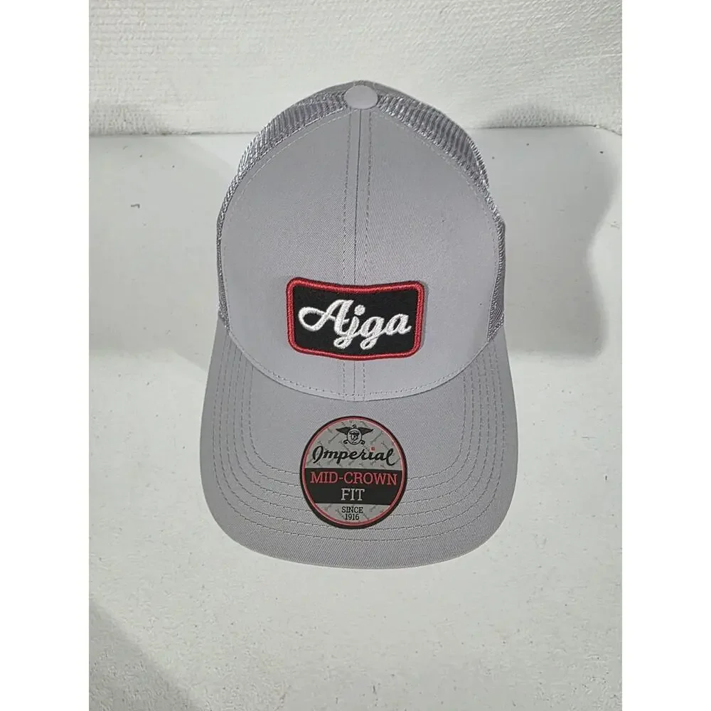 Imperial Golf Hat Snapback Gray AJGA American Junior Golf One Size Rope